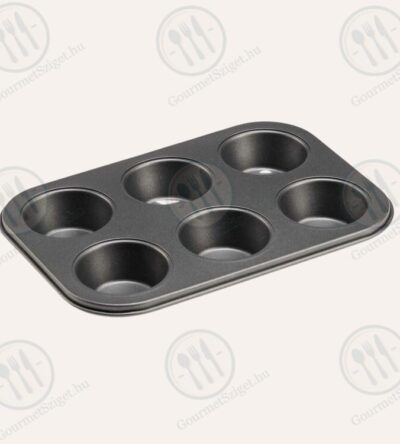 Szénacél muffin forma