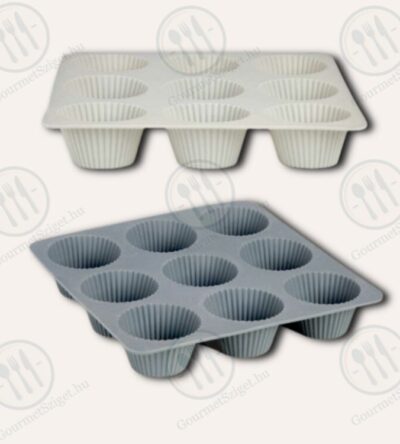 Szilikon muffin formák fajtái