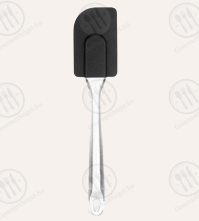 átlátszó nyelű szilikon spatula